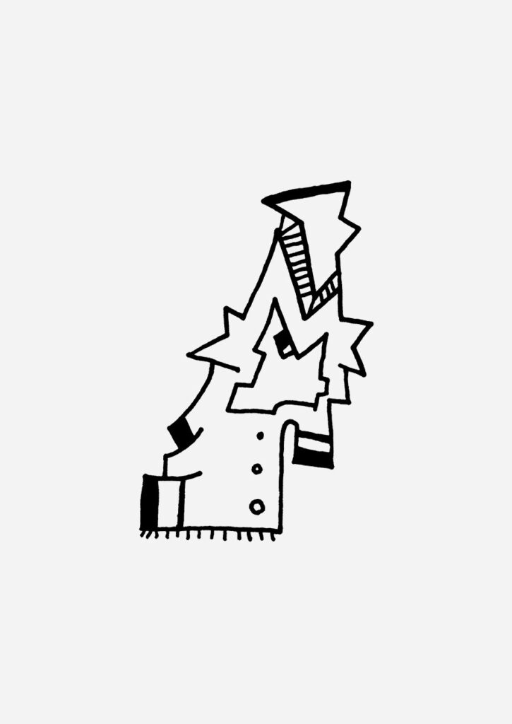 Evil Josef zeigt eine Illuwillu Figur, die Intelligenz, Egoismus und bewusste Bosheit in sich vereint.